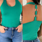 U Neck Backless Tank Top