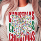 White Christmas Bowknot Graphic Tee