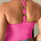 U Neck Backless Tank Top