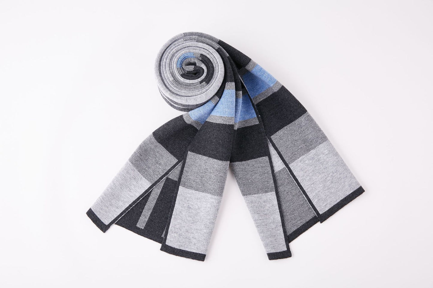 Scarf for Men Reversible Elegant Classic Cashmere Feel Scarves for Spring Fall Winter D004