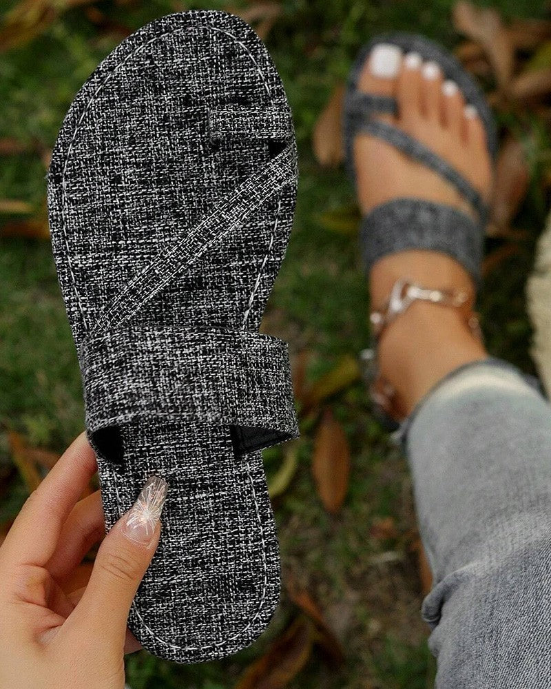 Toe Ring Summer Casual Flip Flops