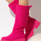 Fuzzy Platform Warm Boots