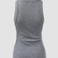 O Neck Knit Sleeveless Casual Top