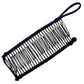 Vintage Banana Hair Clip Double Comb