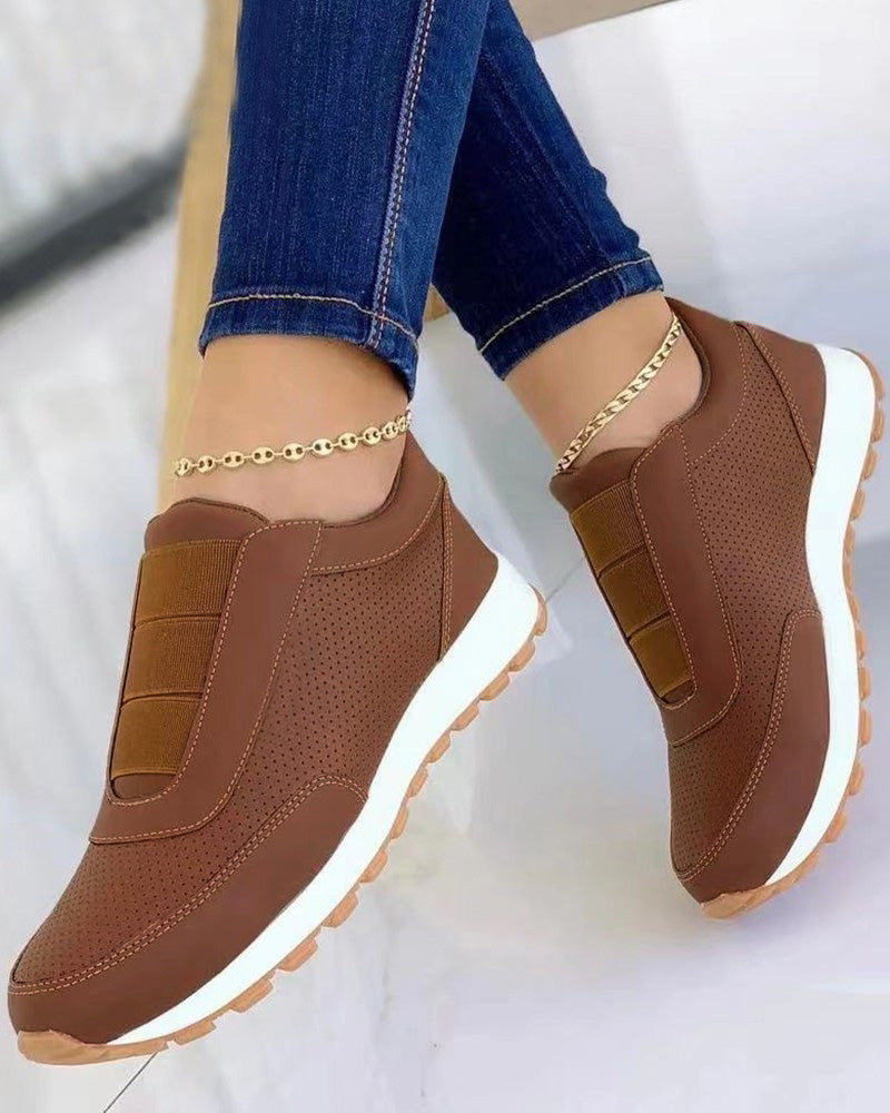 Breathable Slip On Sneakers