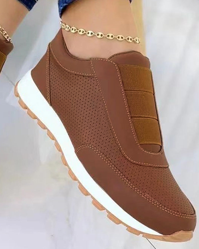 Breathable Slip On Sneakers