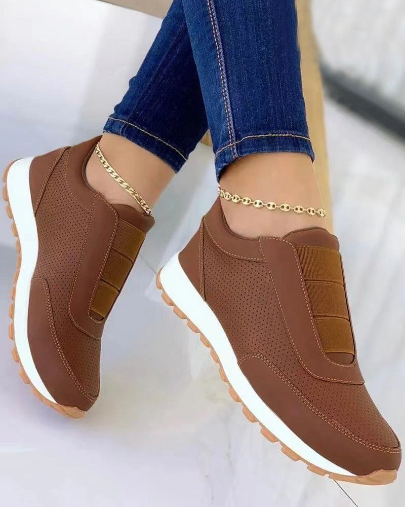 Breathable Slip On Sneakers