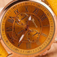 1pc Leather Band Quartz Watch