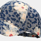 Floral Leopard Print Baseball Cap