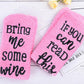 1Pair Funny Letter Print Crew Socks