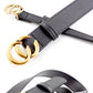 1pc Double Letter C Decor Belt