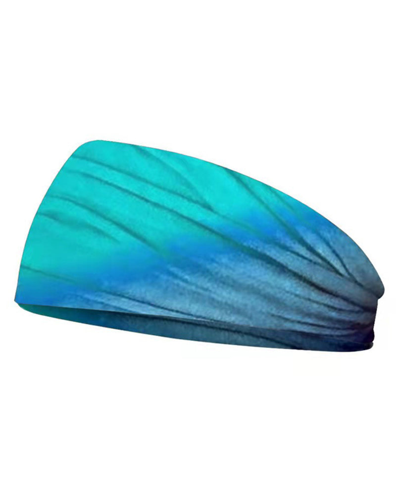 Ombre Tie Dye Yoga Sports Headband