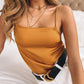 Spaghetti Strap Satin Top