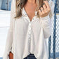 Long Sleeve Button Front Top