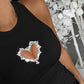 Hollow Heart Rhinestone Tank Top