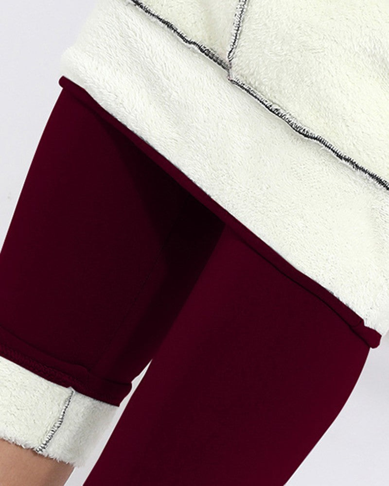 High Waist Fleece Lined Leggings