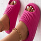 Peep Toe EVA Soft Slippers