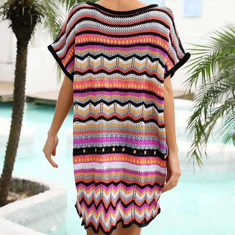 Women's Bikini Bathing Suit Cover-Up for Beach Pool Swimwear Crochet Dress K513