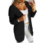    Black-Womens-Winter-Fall-Casual-Open-Front-Knit-Long-Cardigans-Sweaters-Coats-K039