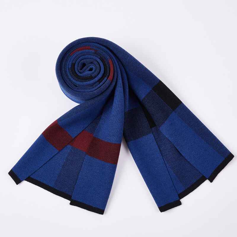 Blue-Winter-Warm-Scarfs-for-Women-And-Men-Cashmere-Feel-Large-Scarf-Fashion-Poncho-Long-Shawls-Grid-Wraps-Scarves-Super-Soft-Light-D007-Side