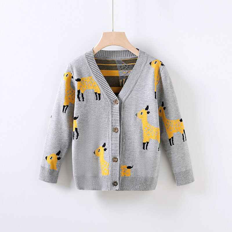 Gray-Baby-Girls-Cotton-Cardigan-Long-Sleeve-Kid-Button-Sweater-Girl-Crew-Neck-Cardigans-Uniform-Sweater-V012