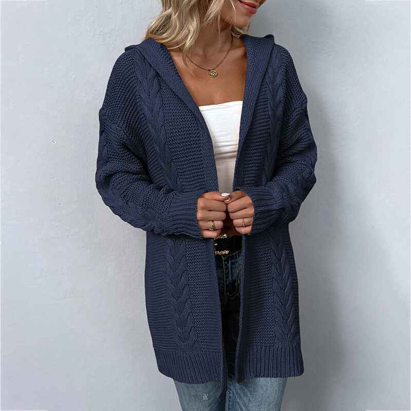 Navy-Blue-Womens-Casual-Long-Sleeve-Open-Front-Hooded-Cardigan-Sweater-Oversized-Striped-Knitted-Pockets-Jacket-Coats-K411