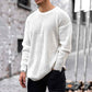 White-Mens-Long-Sleeve-Soft-Touch-Crewneck-Sweater-G068
