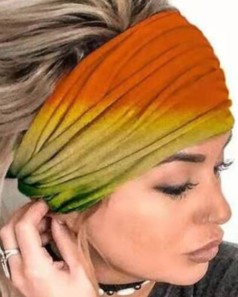 Ombre Tie Dye Yoga Sports Headband