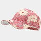 Floral Leopard Print Baseball Cap