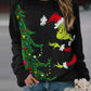 Christmas Graphic Print Long Sleeve Top