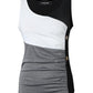 Colorblock Button Detail Tank Top