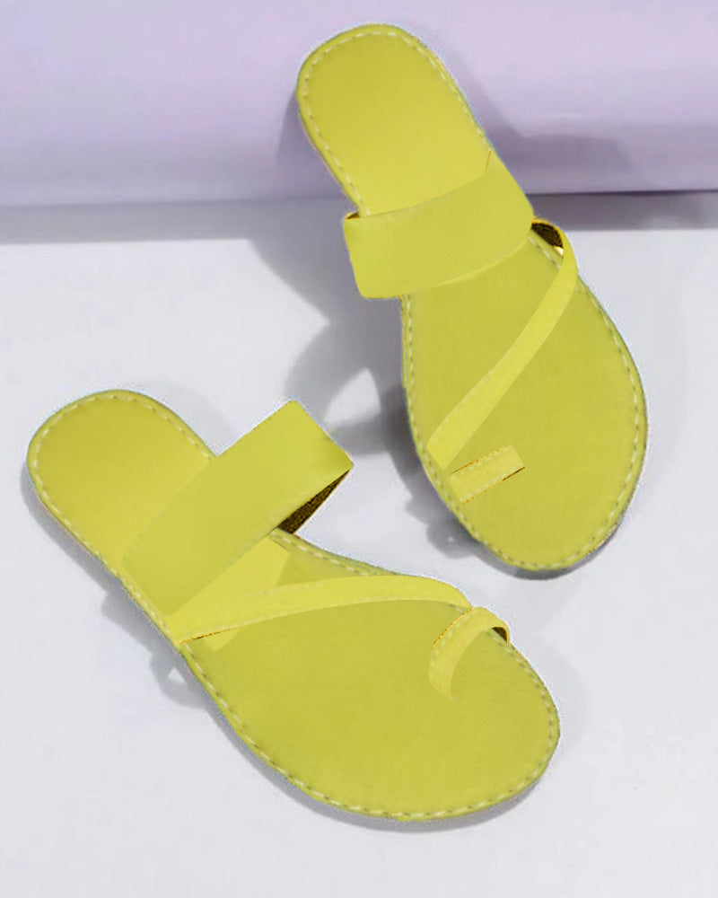 Toe Ring Summer Casual Flip Flops