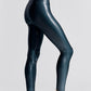 Metallic High Waist Pencil Leggings