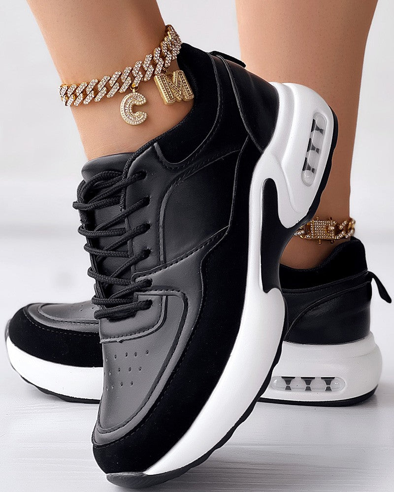 Breathable Lace up Sports Sneakers