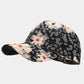 Floral Leopard Print Baseball Cap