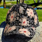 Floral Leopard Print Baseball Cap