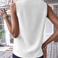 Contrast Paneled V Neck Tank Top