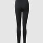 Chain Decor Cutout Skinny Pants